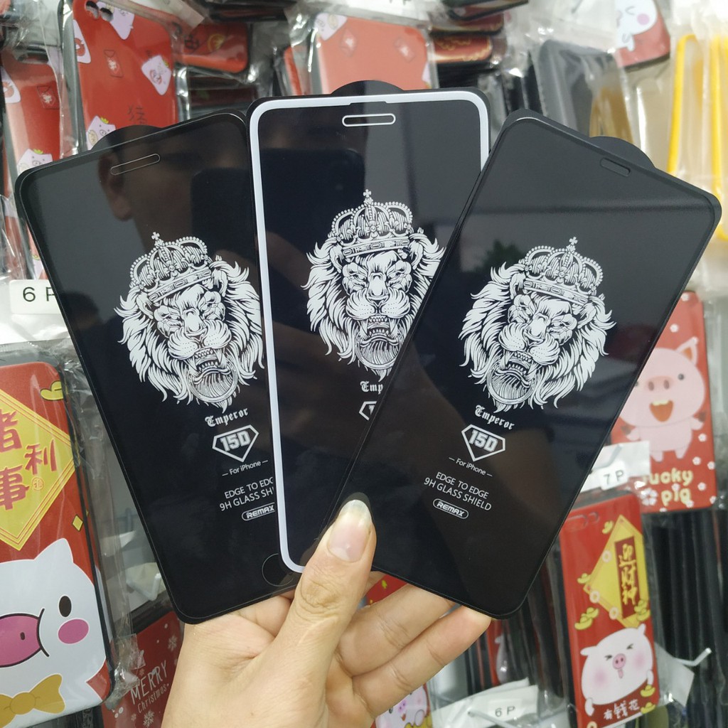Kính Cường Lực iPhone Full Màn 15D REMAX - Miếng Dán Màn Hình 6/6s/6plus/7/7plus/8/8plus/plus/x/xr/xs/11/12/13/pro/max