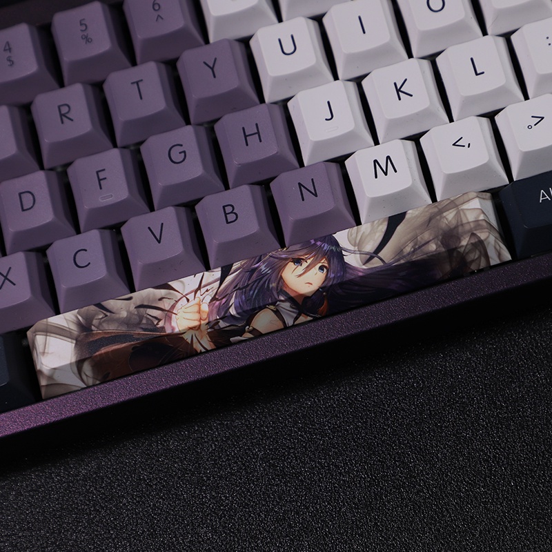Fu Hua Keycap Cherry / XDA Hồ sơ Honkai Impact 3 Chủ đề Anime PBT Dye Sub Bàn phím cơ học Keycap