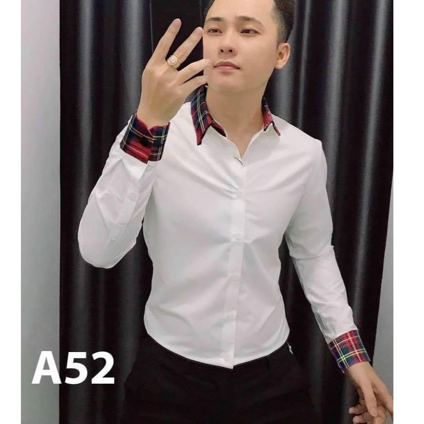 [Mã FAMAYMA2 giảm 10K đơn 50K] Áo sơ mi nam hàn quốc chuẩn shop hot trend | BigBuy360 - bigbuy360.vn