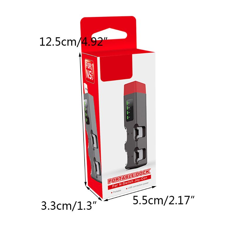 Đế Sạc Đứng 4 Trong 1 Cho Tay Cầm Chơi Game Switch
