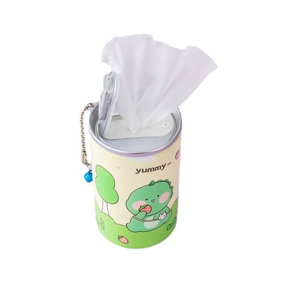 Khăn giấy ướt hình lon nước được chọn mẫu