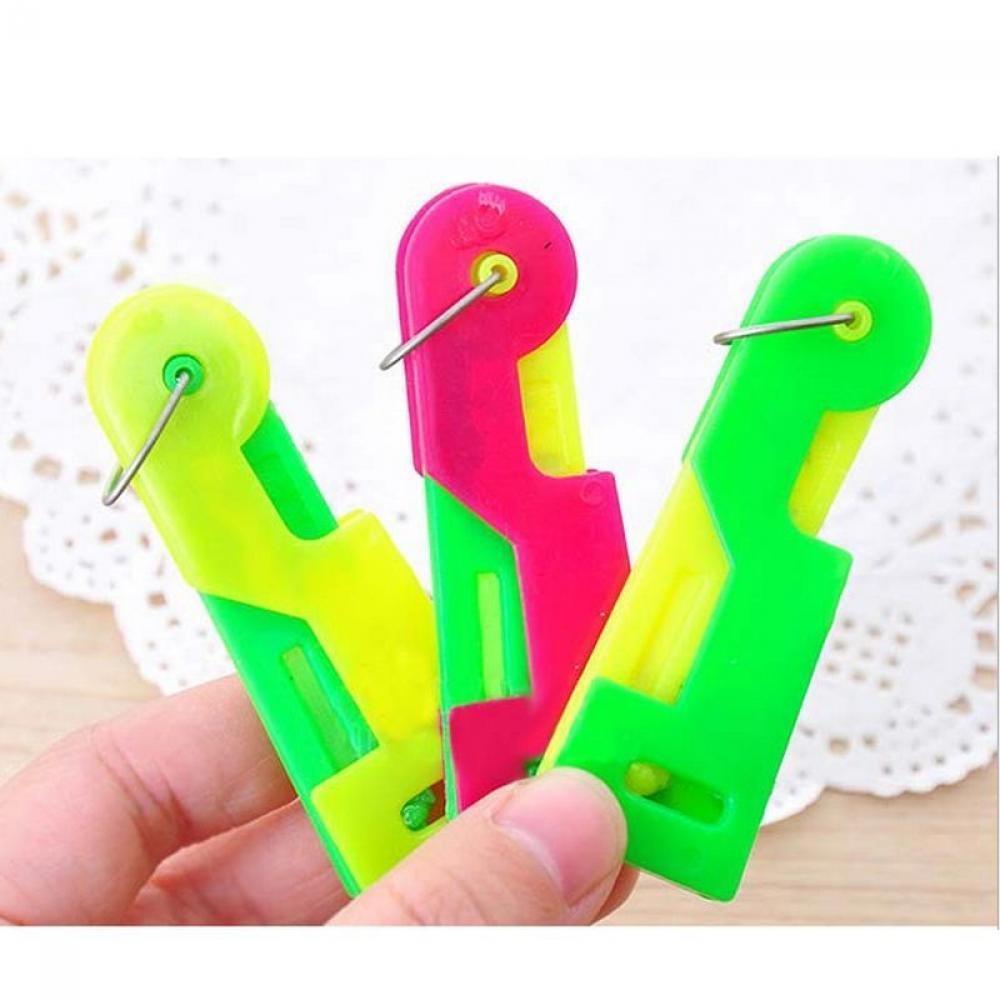 BORAG Bộ 5 Dụng Cụ Xỏ Chỉ Tự Động Bằng Nhựa Dễ Sử Dụng