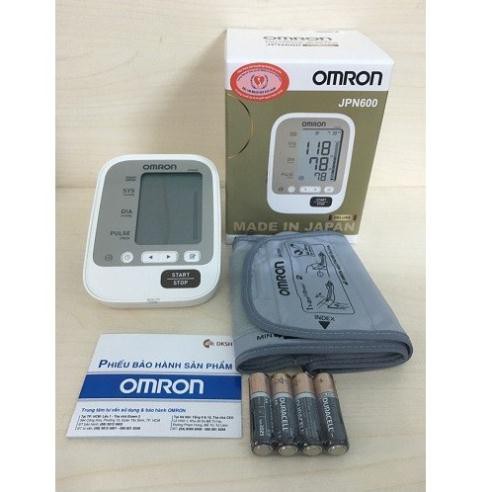 MÁY ĐO HUYẾT ÁP ĐIỆN TỬ OMRON JPN600 - SẢN XUẤT TẠI NHẬT BẢN