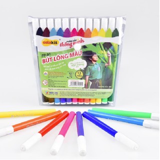 Bút lông màu colokit fp-01 - 12 màu bht88