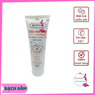 Sữa Rửa Mặt Bạch Sâm Collagen Z6, Sữa Rửa Mặt Trắng Da, Mụn Thâm, Chống Nắng 75ml