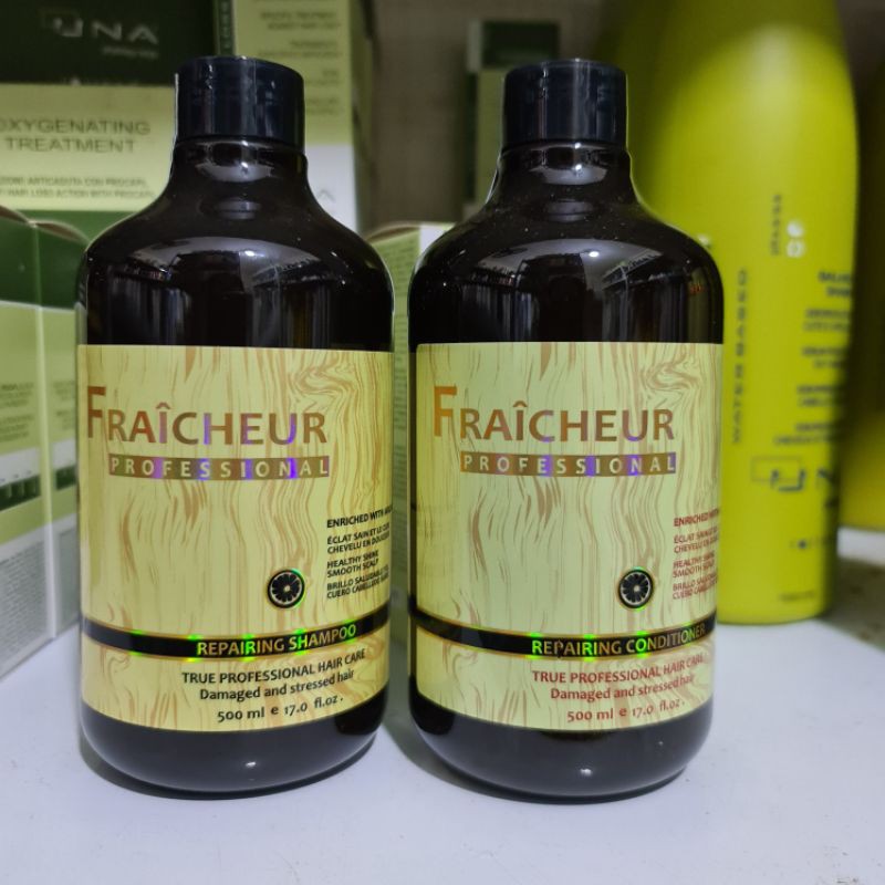 DẦU GỘI XẢ PHỤC HỒI FRAICHEUR REPAIR 500ml -  800ml*2