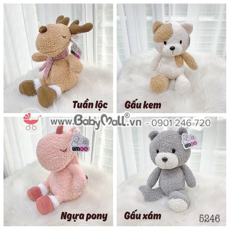 Thú bông Umoo siêu cưng cho bé 35*12cm 5246