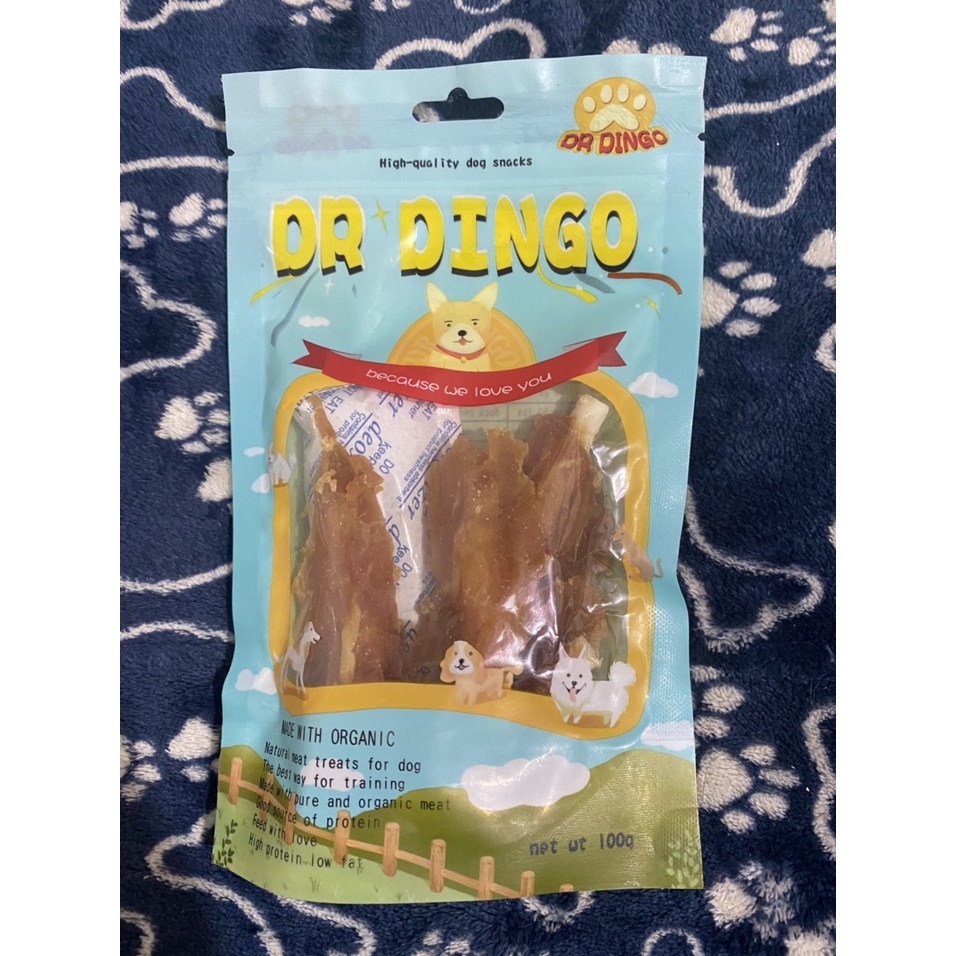 Bánh thưởng cho chó ức gà chất lượng cao bổ sung dinh dưỡng gấp 5 lần thịt tươi cho thú cưng