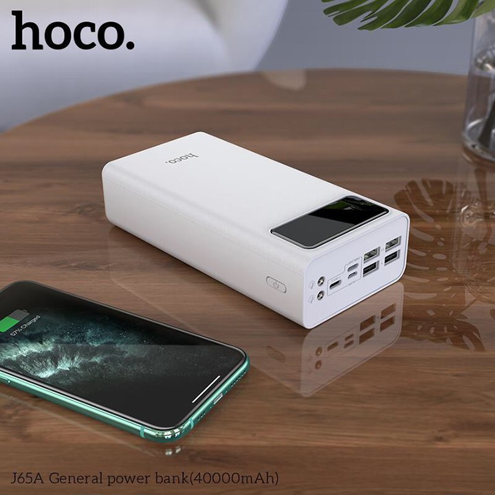 Pin sạc dự phòng Hoco J65 30000mAh/ J65A 40000mAh/ J65B 50000mAh hỗ trợ sạc nhanh PD QC3.0