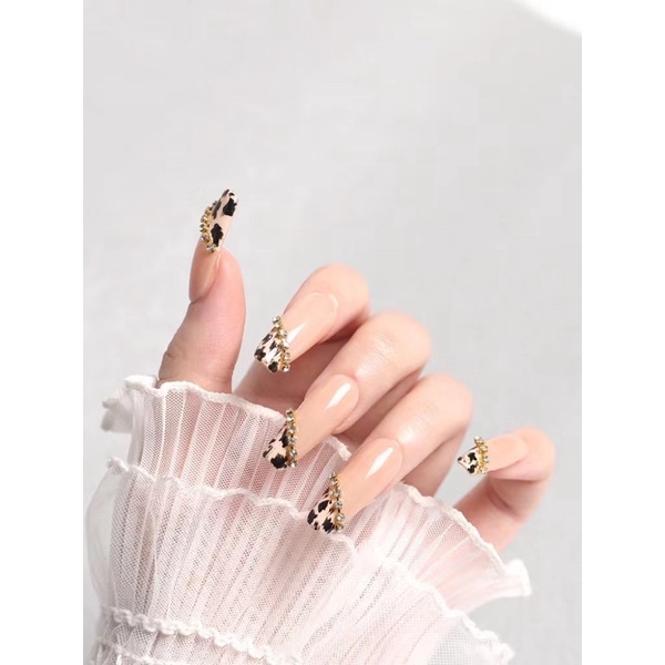 Dây xích đá gắn móng tay phụ kiện nail