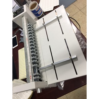 Máy bế demi rọc demi tem nhãn dán decal khổ 46cm