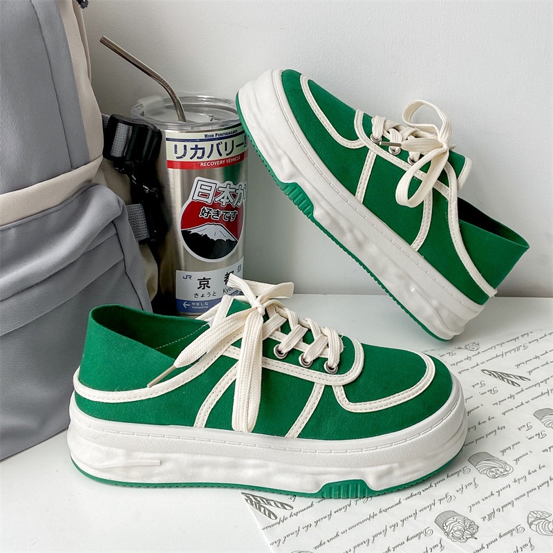 Giày Thể Thao canvas Đế Dày Thời Trang Cho Nữ