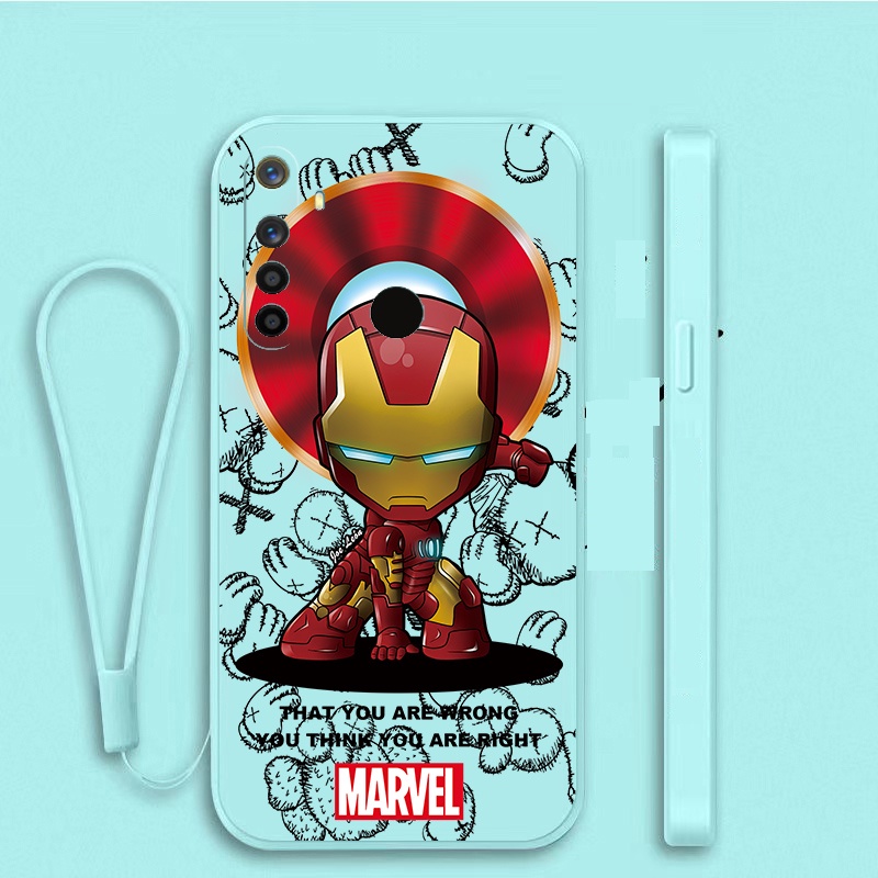 Ốp Điện Thoại Tpu Dẻo Họa Tiết Marvel Độc Đáo Cho Realme 5 5i 6i C3 6 9 Pro Plus 5G 9i 7 7Pro Realme C35 Q3S