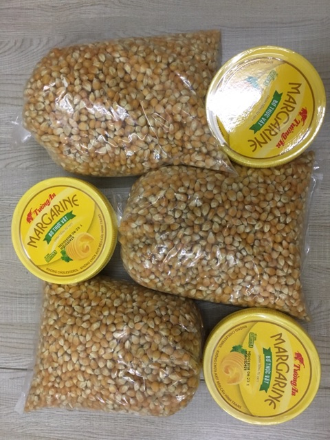 1kg bắp (ngô) hạt làm bắp rang bơ hình bướm