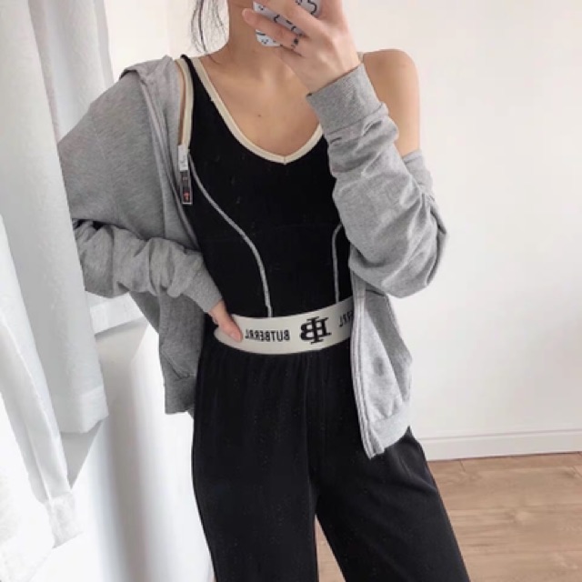 Áo thun gân định hình cơ thể chiết eo cho nữ | BigBuy360 - bigbuy360.vn