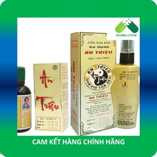 !!! cồn xoa bóp an triệu - dầu xoa bóp đa dụng