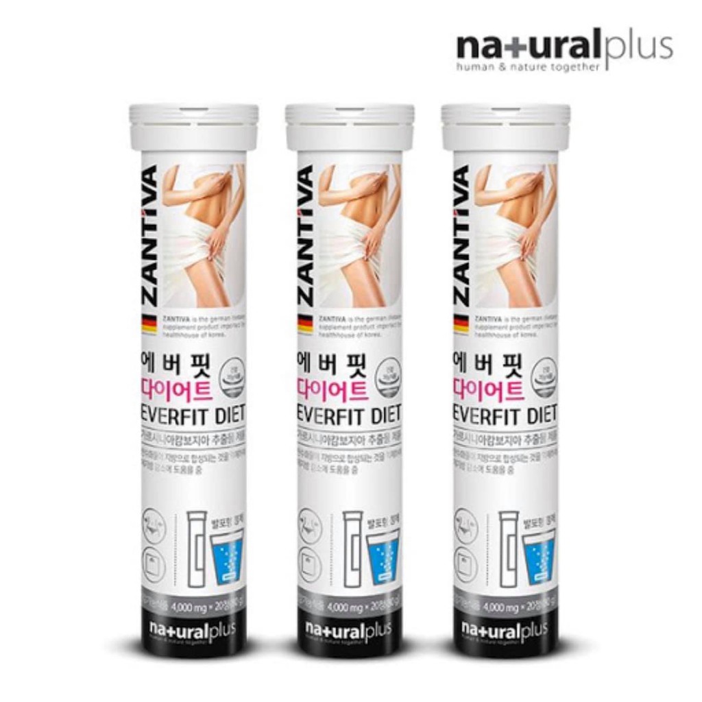 1 hộp 20 viên sủi giảm cân Zantiva hàn quốc | BigBuy360 - bigbuy360.vn