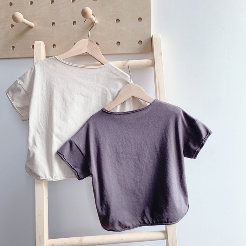 Áo Thun Tay Ngắn In Hình Dễ Thương Cho Bé Gái