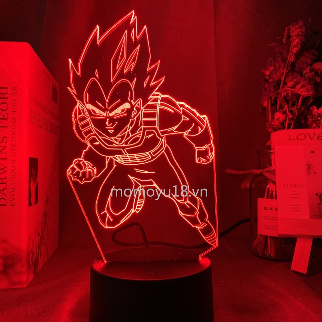 Đèn Led Ngủ 3d Hình Nhân Vật Phim Hoạt Hình Dragon Ball