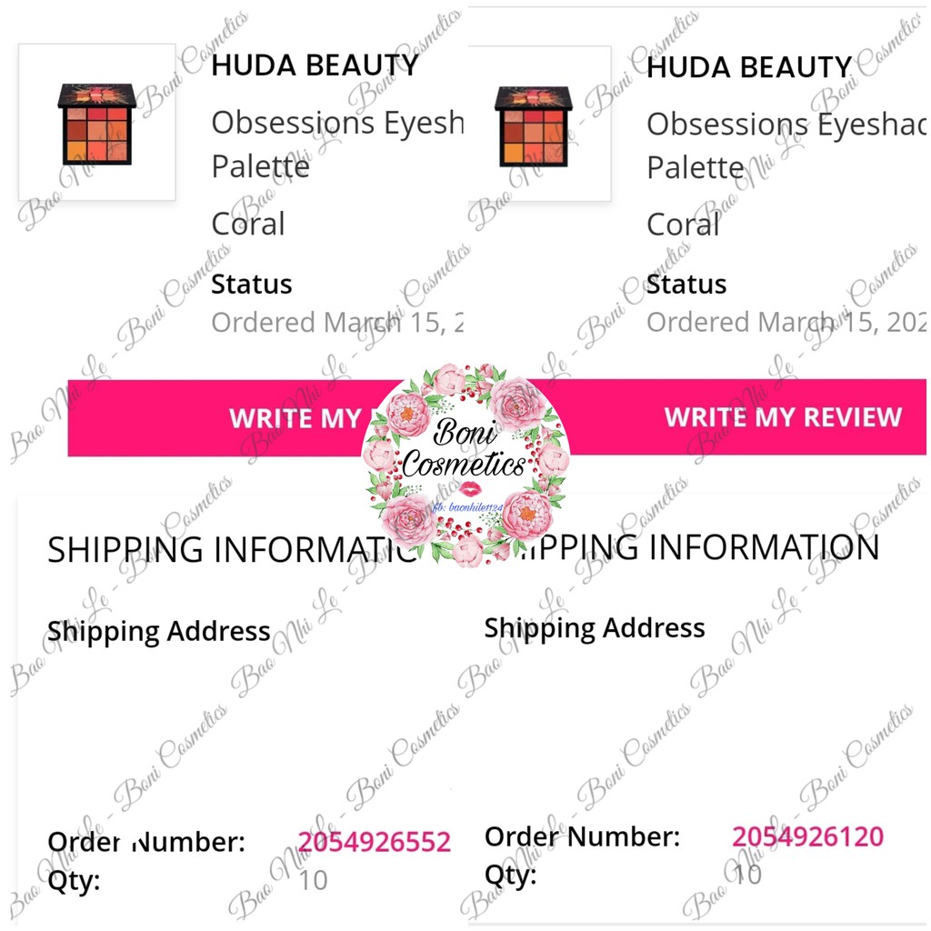 Phấn Mắt Huda Beauty Obsessions 9 ô