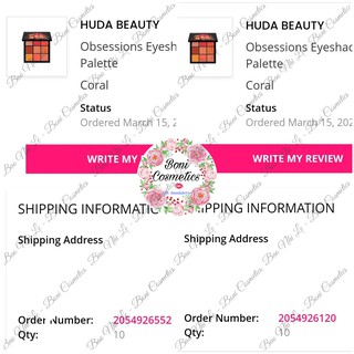 [CÓ SẴN] Phấn Mắt Huda Beauty Obsessions 9 ô