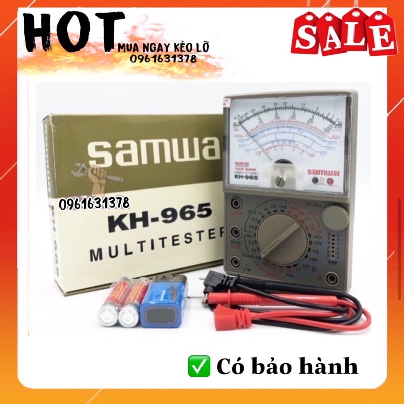 ĐỒNG HỒ ĐO VẠN NĂNG SAMWA KH-965