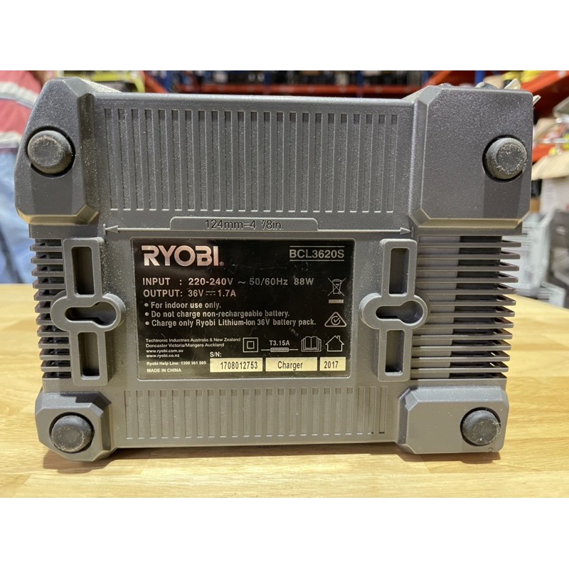 SẠC PIN 36v RYOBI, SẠC ĐƯỢC PIN 40V THỊ TRƯỜNG MỸ