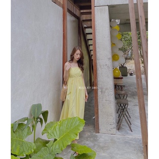Đầm 2 dây tiểu thư