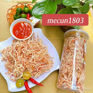 Mực xé sợi hấp nước cốt dừa 250gr