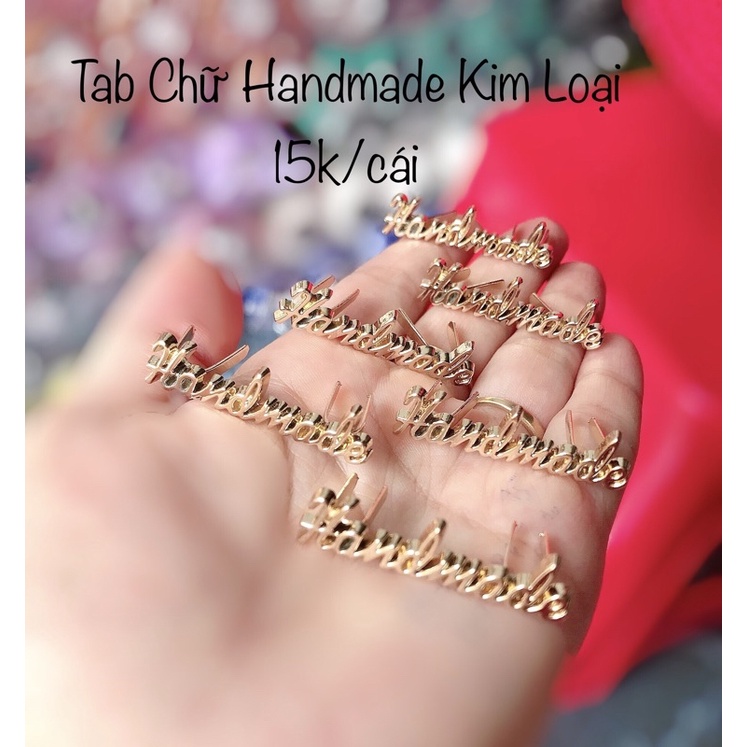 Mác Handmade Chữ