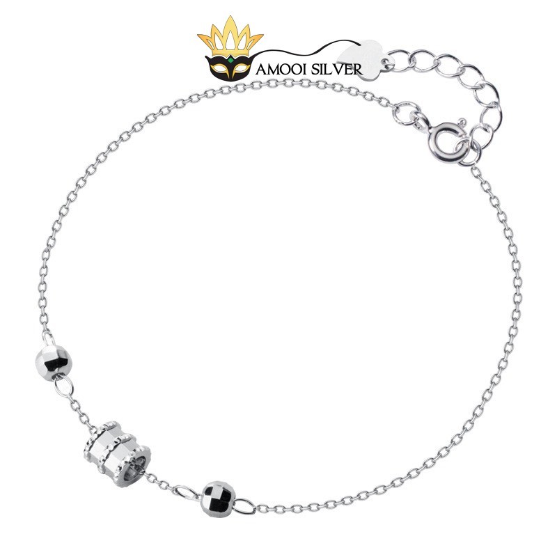 Lắc tay bạc S925 trụ móc máy - Amooi Silver AT68