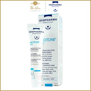 [CHÍNH HÃNG] [ GIÁ SỈ] Kem Chống Quầng Thâm, Bọng Mắt Neotone Eyes ISIS Pharma 15ml