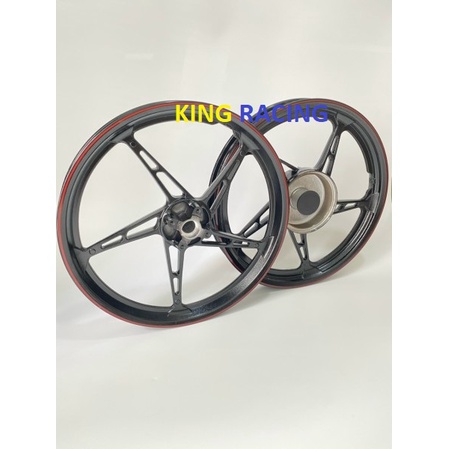 MÂM-VÀNH ĐÚC 5 CÂY 1 ĐĨA YA RC CHỈ ĐỎ GẮN SIRIUS, JUPITER, TAURUS, EXCITER 2006-2010...