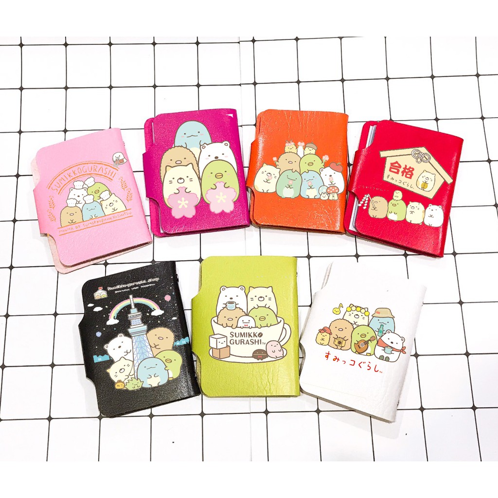 Bao đựng card sumikko BDCI12 túi đựng name card cute dễ thương 10*8cm