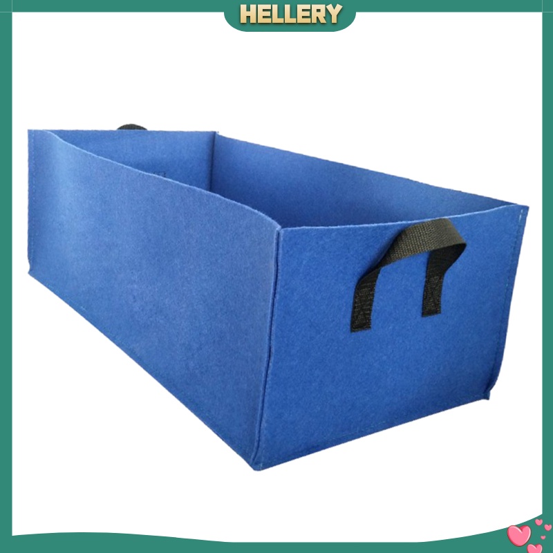 [HELLERY]Black Thickened Felt Non-woven Plant Grow Bags Potato Container