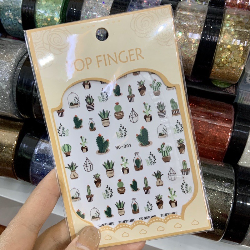 sticker mới về - phụ kiện nail