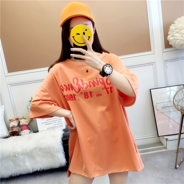 Áo thun tay lỡ form rộng