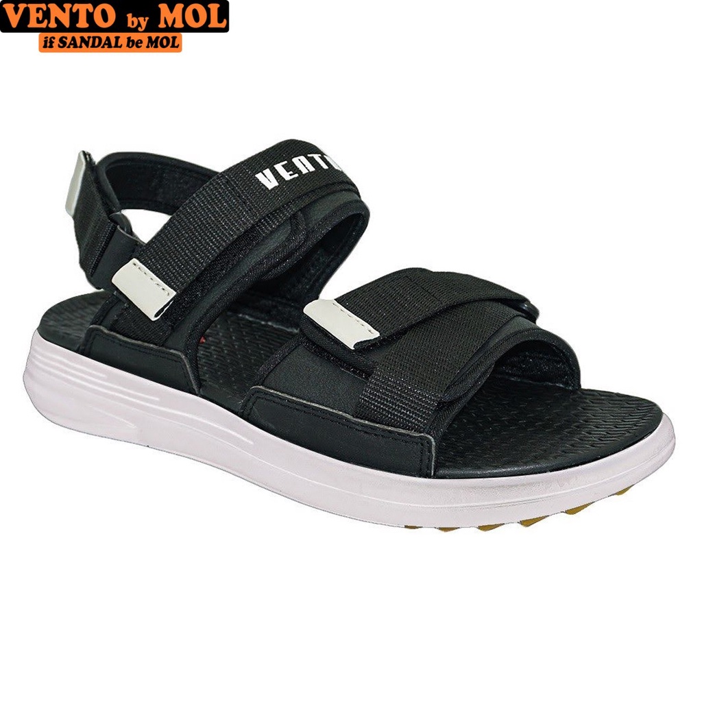 Giày sandal Vento nam quai ngang bản to có quai hậu điều chỉnh được mang đi học đi biển du lịch NB57G