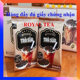 Trà sữa trân châu đường đen tự pha [ROYAL TEA], trà sữa tự pha hot nhất mùa hè 2021