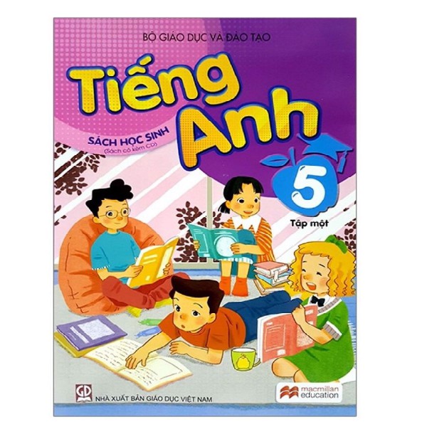 Sách - Tiếng Anh lớp 5 tập 1 - Sách học sinh có CD (kèm 1 bút chì)