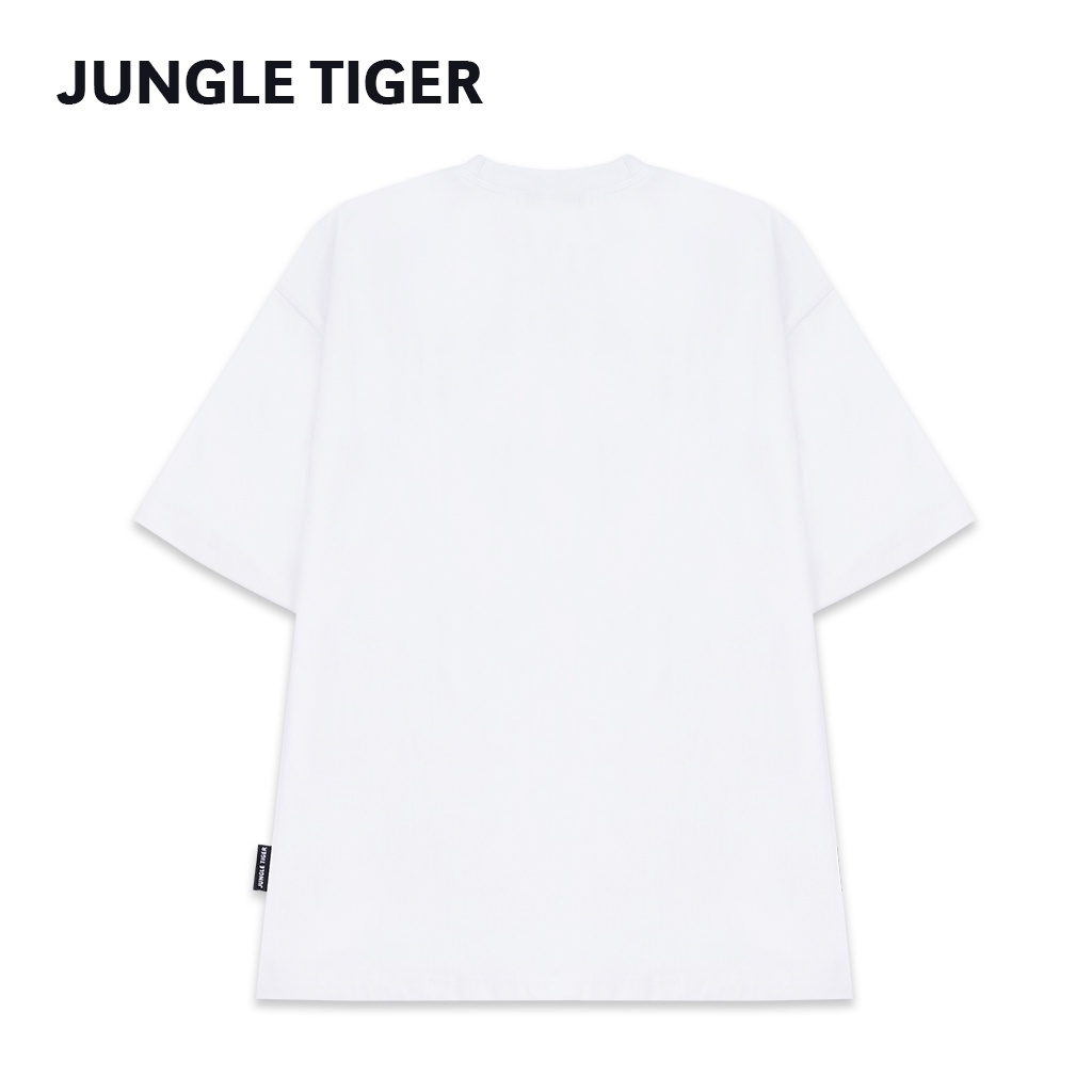 Áo Thun Nam Nữ Unisex JUNGLE TIGER áo phông Basic Tee Tay Lỡ Samurai oversize form rộng - JT8314