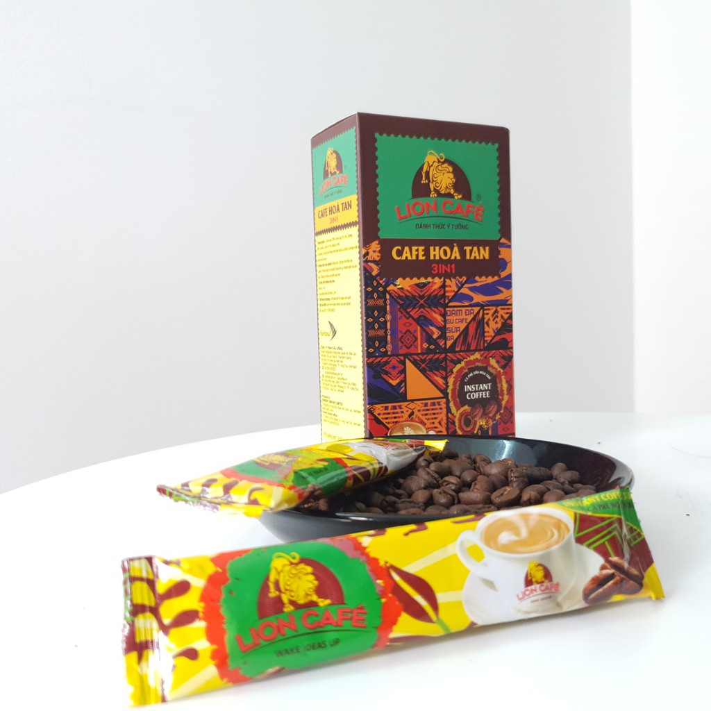 Cafe hoà tan Lion 3in1 18gr/que - 100% cà phê nguyên chất - TOP bán chạy - Thơm ngon đậm vị cafe | BigBuy360 - bigbuy360.vn