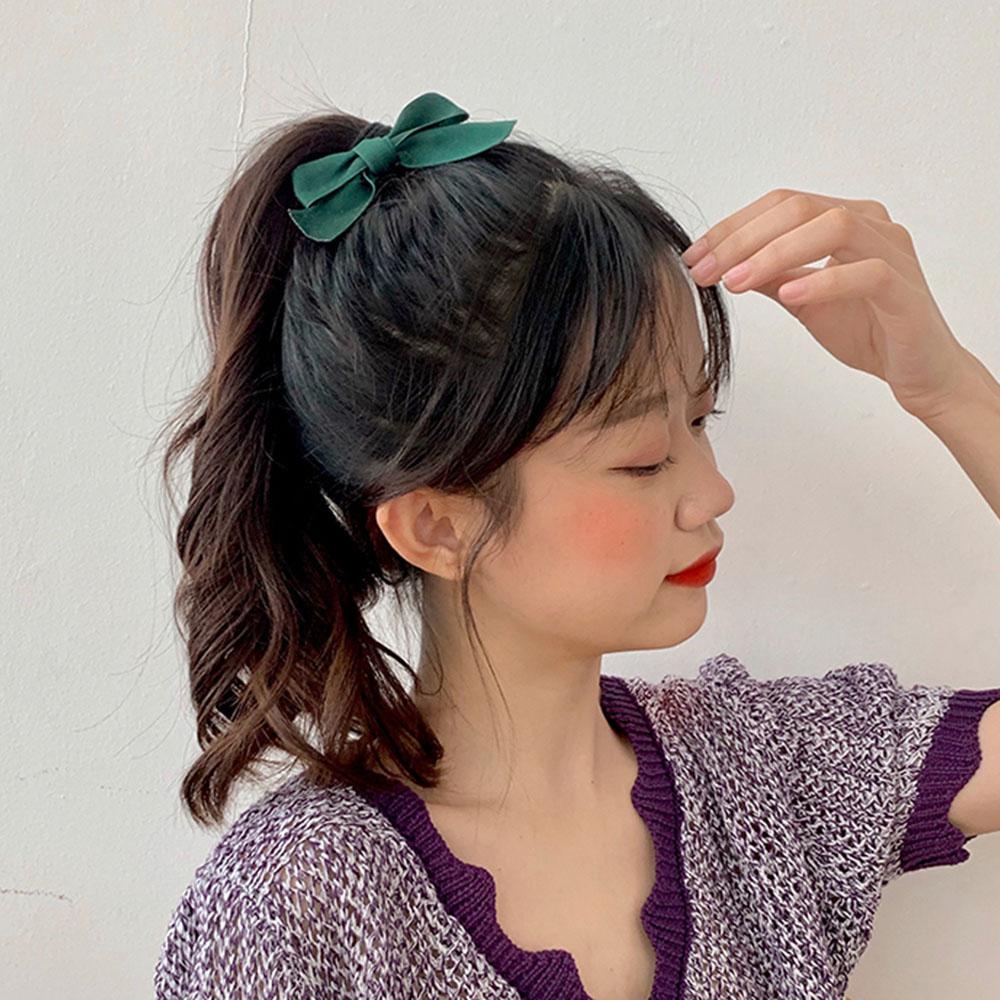 Kẹp Tóc Ruy Băng Mềm Mại Dùng Làm Quà Tặng Cho Bạn Gái