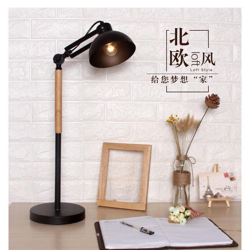 ( HÀNG CAO CẤP) Đèn làm việc VINTAGE full box LOẠI 1 + KÈM bóng LED chống lóa cận ( BH 2 NĂM)