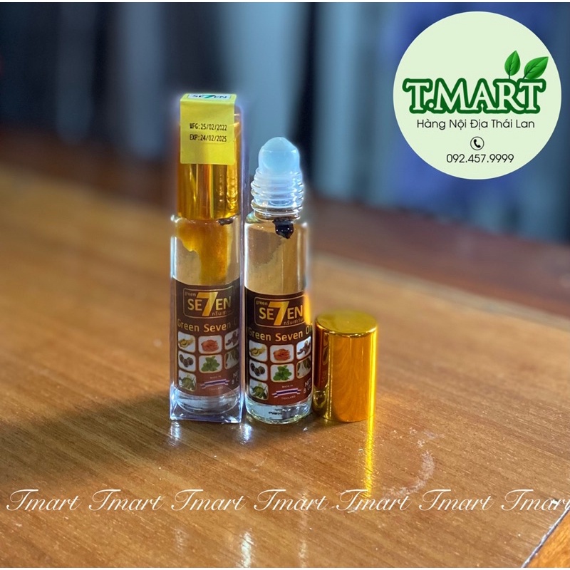 Dầu gió thảo dược seven nội địa Thái Lan 8ml