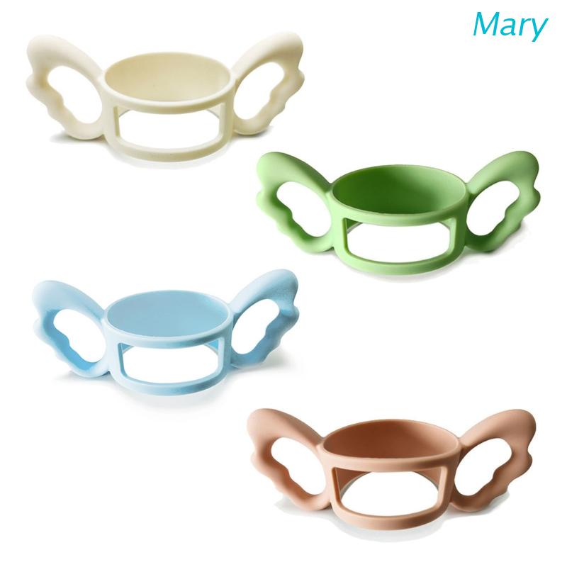 Tay Cầm Bình Sữa Bằng Silicon Mềm An Toàn Cho Bé Sơ Sinh