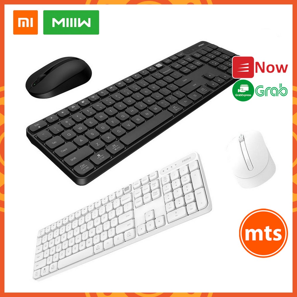 Bộ bàn phím và chuột không dây MIIIW MWWC01 (Silent version) Xiaomi Youpin phân phối - Minh Tín Shop