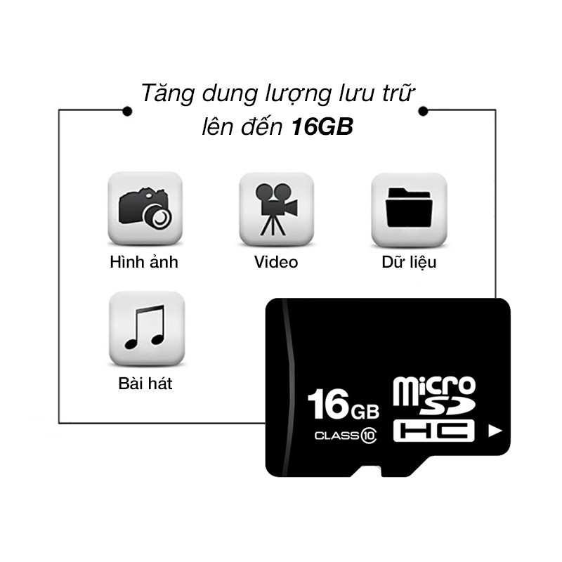 Thẻ nhớ 16GB microSDHC OEM - Bảo hành 1 năm đổi mới | BigBuy360 - bigbuy360.vn