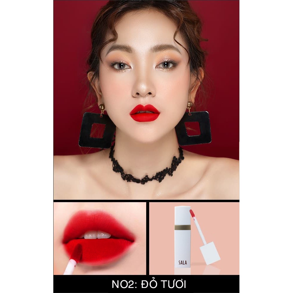 [Son Kem Lì] Son Tint SALA Hàn Quốc Siêu Lì Siêu Mịn Không Trôi (Đủ Màu) | BigBuy360 - bigbuy360.vn