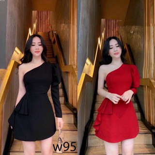 Đầm lệch vai